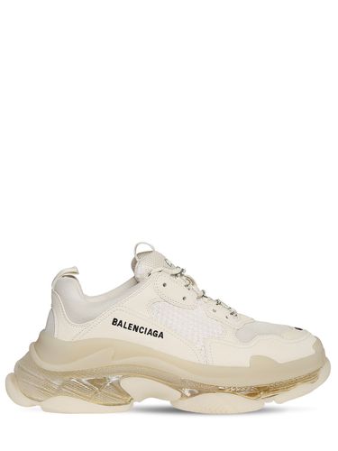 Sneakers Triple S Con Suela Transparente 60mm - BALENCIAGA - Modalova