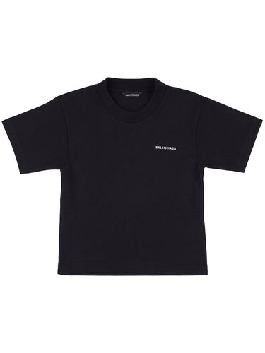 Camiseta De Algodón - BALENCIAGA - Modalova