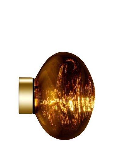 Lámpara De Pared Melt Mini Led Oro - TOM DIXON - Modalova