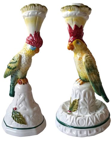 Set Mit 2 Kerzenhaltern „parrot“ - LES OTTOMANS - Modalova