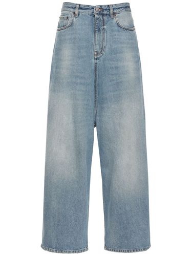 Jeans Aus Vintage-denim Mit Niedrigem Schritt - BALENCIAGA - Modalova