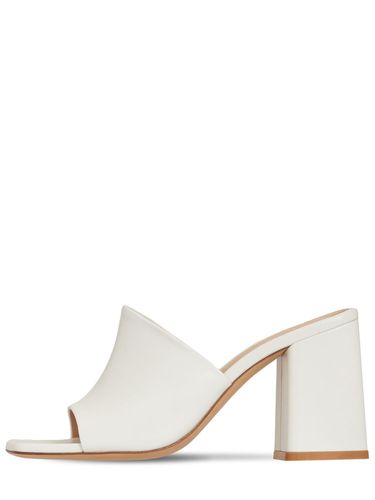 Mm Hohe Plateau-mules Aus Leder „wynn“ - GIANVITO ROSSI - Modalova