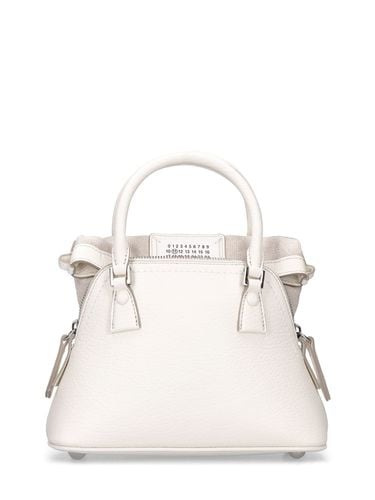 Ac Micro Grained Leather Top Handle Bag - MAISON MARGIELA - Modalova