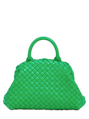 Borsa Mini Handle In Pelle Con Manico - BOTTEGA VENETA - Modalova