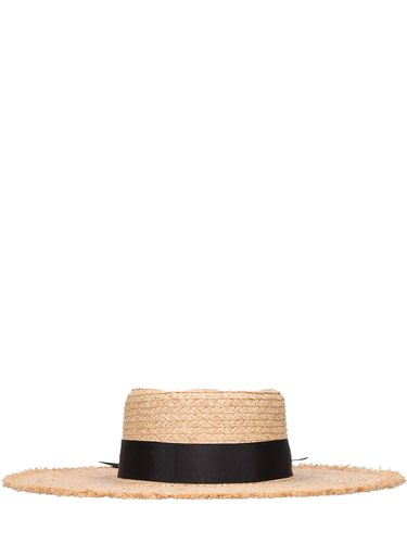 Ventura Raffia Brimmed Hat - LACK OF COLOR - Modalova