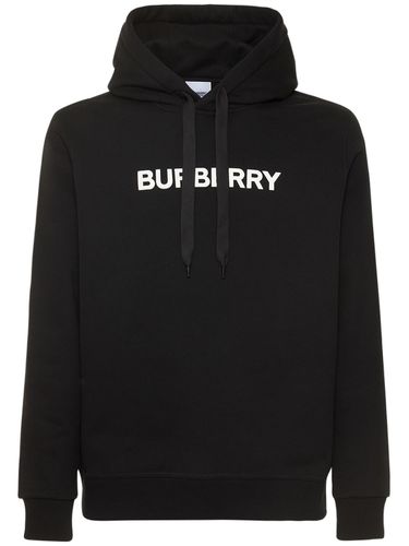 Hoodie Aus Baumwolljersey Mit Logo „ansdell“ - BURBERRY - Modalova