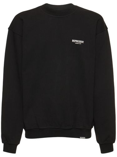 Owners Club Oversize Cotton Sweatshirt - REPRESENT - Modalova