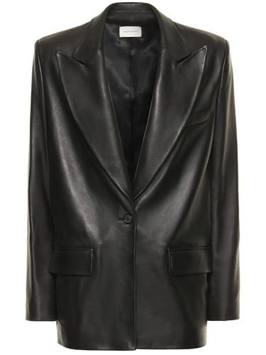 Blazer Oversize De Piel - MAGDA BUTRYM - Modalova