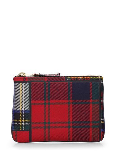 Cartera De Lana Patchwork - COMME DES GARÇONS WALLET - Modalova