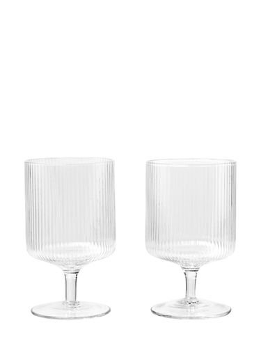 Set De 2 Copas De Vino Ripple - FERM LIVING - Modalova