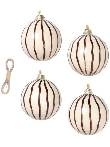 Set Mit 4 Weihnachtsdekorationen - FERM LIVING - Modalova