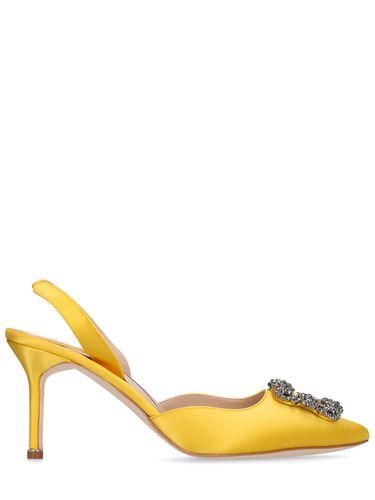 Mm Hohe Satinpumps „hangisi“ - MANOLO BLAHNIK - Modalova