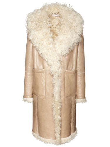 Cappotto Lungo In Shearling - AGNONA - Modalova