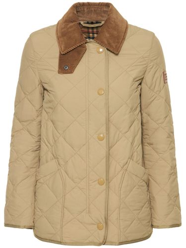 Giacca Cotswold In Nylon Trapuntato - BURBERRY - Modalova