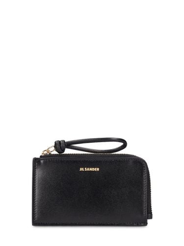 Cartera De Piel Con Cremallera - JIL SANDER - Modalova