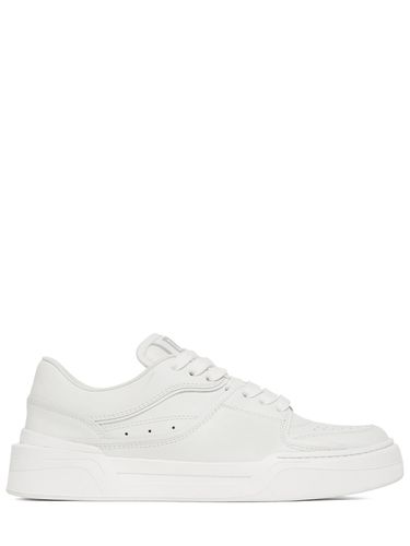 New Roma Leather Sneakers - DOLCE & GABBANA - Modalova