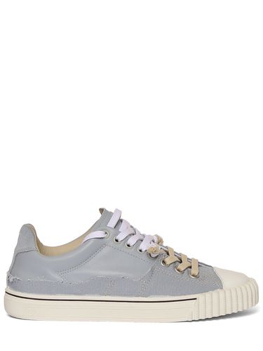 Mm Evolution Canvas & Leather Sneakers - MAISON MARGIELA - Modalova