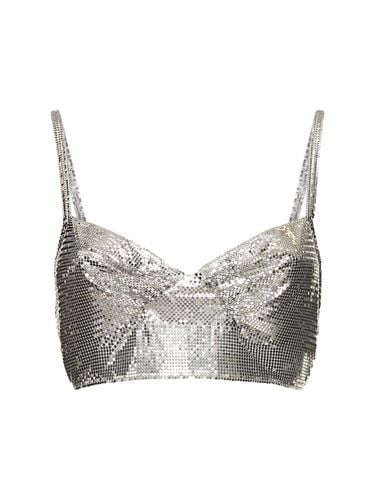 Crop Top In Mesh - RABANNE - Modalova