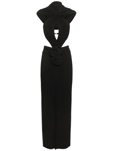 Cutout Jersey Midi Dress W/ Hood - MAGDA BUTRYM - Modalova