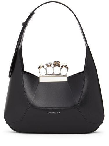 Hobotasche Aus Leder "jewelled" - ALEXANDER MCQUEEN - Modalova