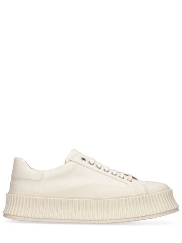 Mm Vulcanized Canvas Sneakers - JIL SANDER - Modalova