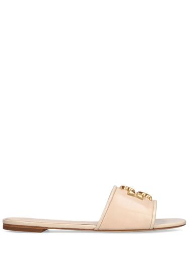 Mm Eleanor Leather Slide Sandals - TORY BURCH - Modalova