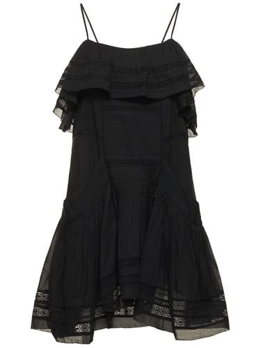 Vestido Corto De Algodón - MARANT ETOILE - Modalova