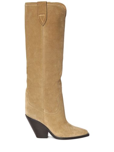 Mm Lomero-gz Suede Tall Boots - ISABEL MARANT - Modalova