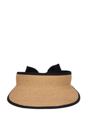 Broche Vivier Buckle Straw-effect Visor - ROGER VIVIER - Modalova