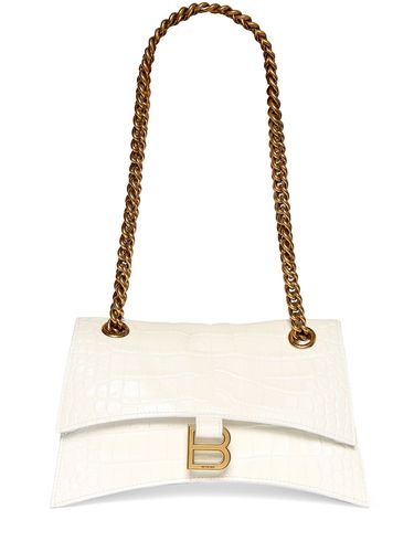 Small Crush Embossed Leather Chain Bag - BALENCIAGA - Modalova