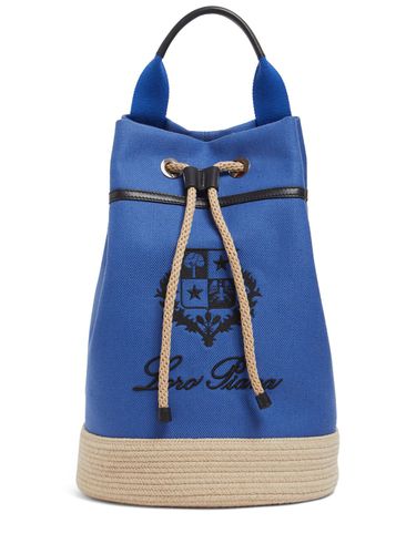 Bolso Bucket De Lona - LORO PIANA - Modalova