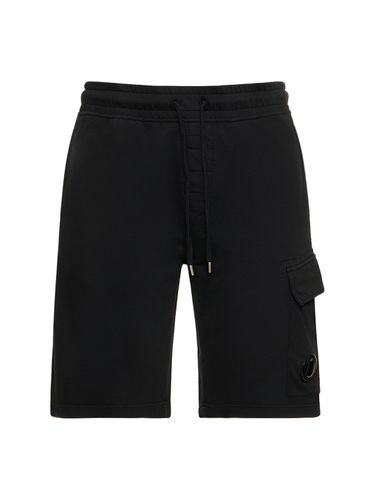 Light Cotton Cargo Shorts - C.P. COMPANY - Modalova