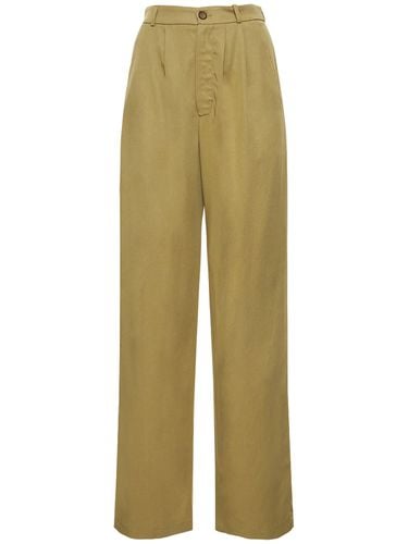 Mason Pleated High Rise Wide Pants - REFORMATION - Modalova