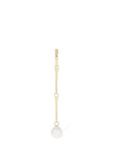 Stag Pearl Mono Earring - MARIA BLACK - Modalova