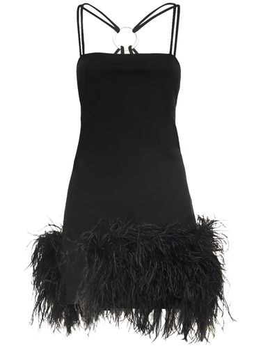 Fujiko Cady & Feathers Mini Dress - THE ATTICO - Modalova