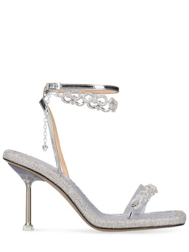 Mm Crystalized Bow Sandals - MACH & MACH - Modalova