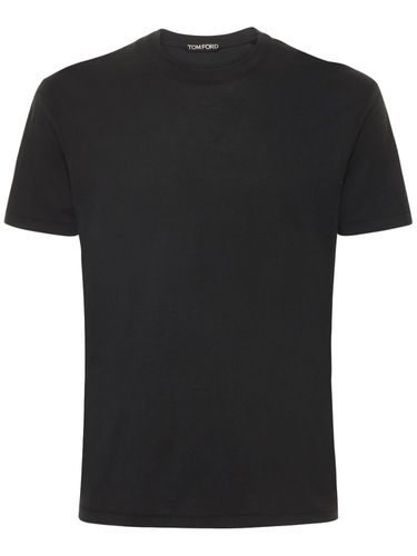 Camiseta De Algodón - TOM FORD - Modalova