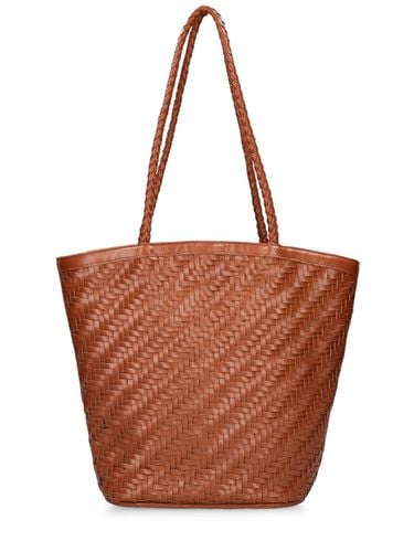 Jeanne Handwoven Leather Shoulder Bag - BEMBIEN - Modalova