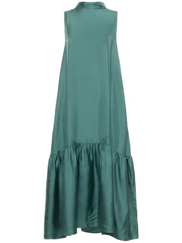 The Oslo Silk Twill Dress - ASCENO - Modalova