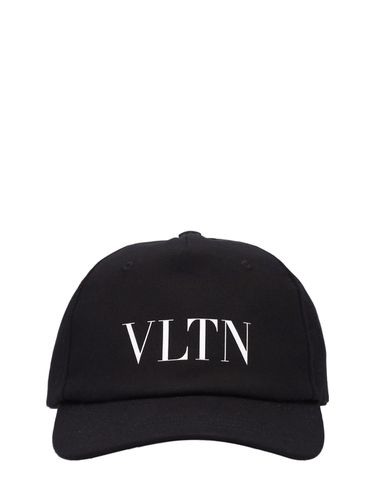 Vltn Baseball Cotton Hat - VALENTINO GARAVANI - Modalova