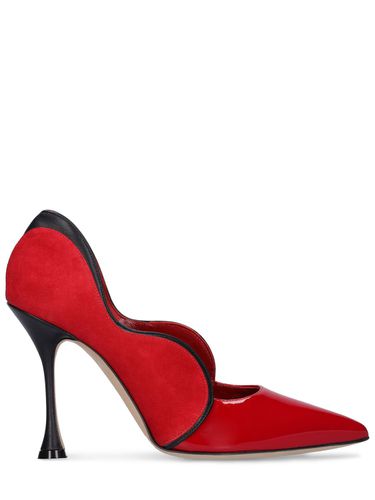 Mm Hohe Lederpumps „hamaki“ - MANOLO BLAHNIK - Modalova