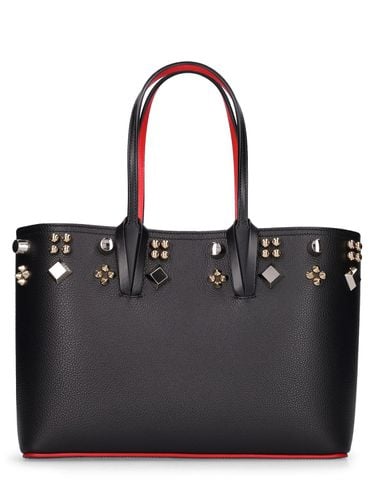 Bolso Tote Pequeño Cabata De Piel - CHRISTIAN LOUBOUTIN - Modalova