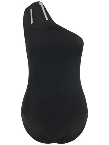 Stretch Jersey One Shoulder Swimsuit - MICHAEL KORS COLLECTION - Modalova