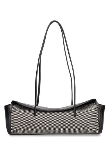 Cannoli Cotton & Leather Bag - LIFFNER - Modalova