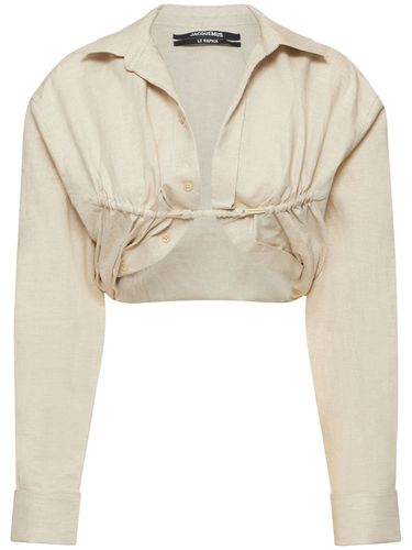 Camicia La Chemise Machou In Cotone E Lino - JACQUEMUS - Modalova