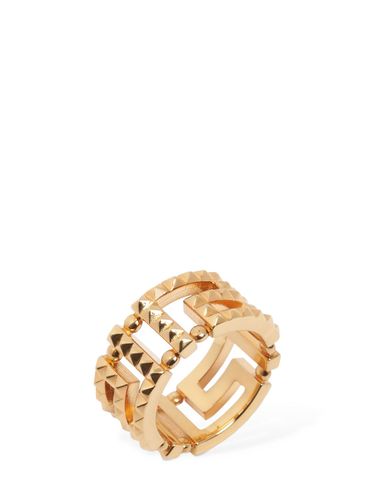 Ring Mit Greek-motiv - VERSACE - Modalova