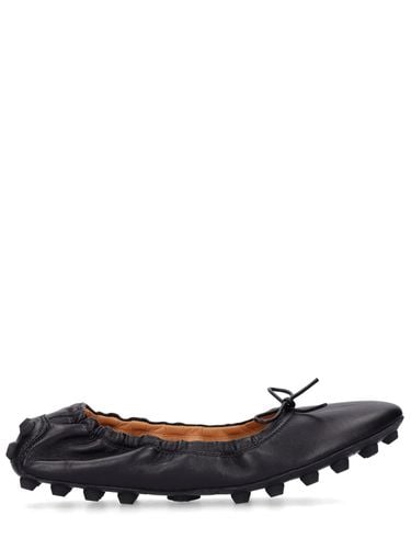 Mm Ballerina Des Gommini Leather Flats - TOD'S - Modalova