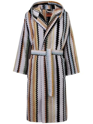 Curt Hooded Bathrobe - MISSONI HOME - Modalova