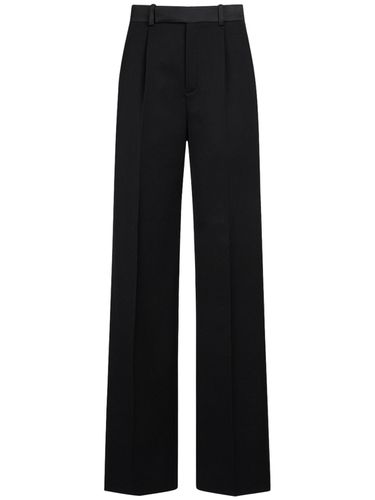 Pantalones Sastre De Lana - SAINT LAURENT - Modalova