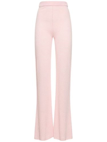 Jana Fitted Stretch Viscose Knit Pants - REMAIN - Modalova